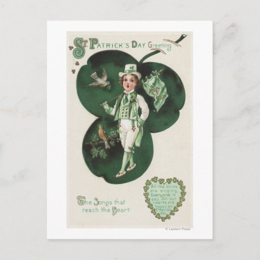 Carte Postale Les chansons qui atteignent le coeur (Devant)