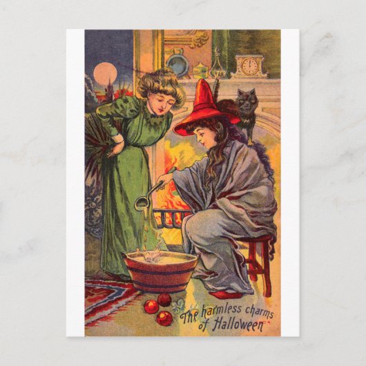 Carte Postale Les charmes sans charme d'Halloween (Devant)