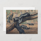 Carte Postale Les châteaux de Joseph Wolf (Devant / Derrière)