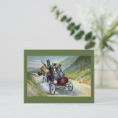 Carte Postale Les chats en vacances dans les Catskill (Debout devant)