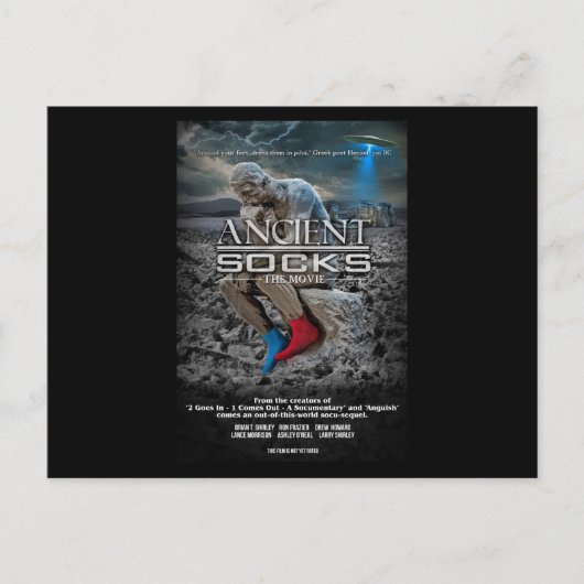 Carte Postale Les "Chaussettes Anciennes" Officielles (Devant)
