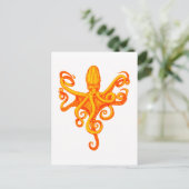 CARTE POSTALE LES CHAUSSURES OCTOPUS (Debout devant)