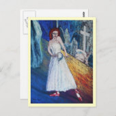 Carte Postale Les chaussures rouges (Devant / Derrière)