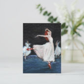 Carte Postale Les chaussures rouges (Debout devant)