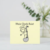 Carte Postale Les chefs masculins règnent (Debout devant)