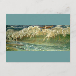 Carte Postale Les chevaux népalais