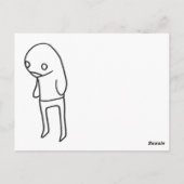 Carte Postale les chiens aiment être sous les couvertures (Dos)