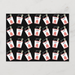 Carte Postale Les Chinois noirs sortent