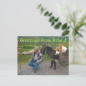 Carte Postale Les choses que vous verrez en Irlande (Debout devant)