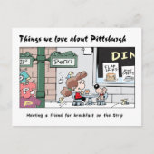 Carte Postale Les choses qu'on aime de Pittsburgh - Les petits d (Devant)