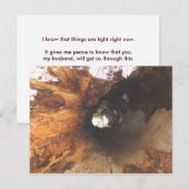 Carte Postale Les Choses Sont Serrées (Devant / Derrière)