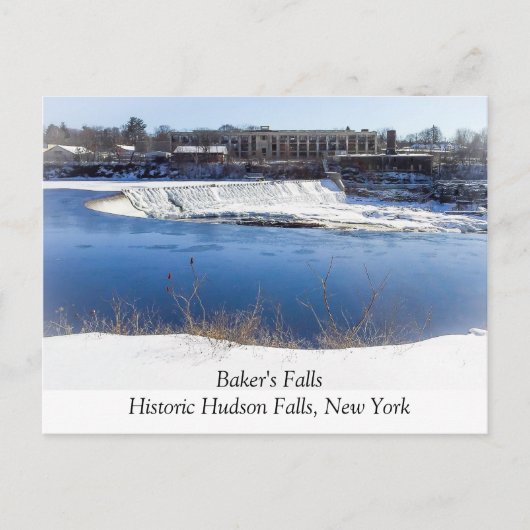 Carte Postale Les chutes de Baker (Devant)