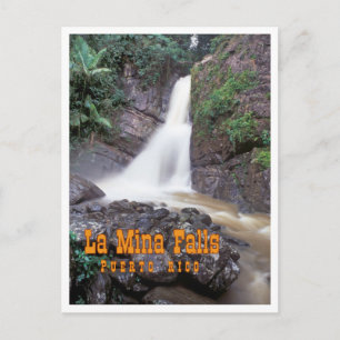 Carte Postale Les chutes de La Mina