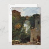 Carte Postale Les chutes de Tivoli (Devant / Derrière)