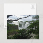 Carte Postale Les chutes d'Iguaçu Argentine (Devant / Derrière)
