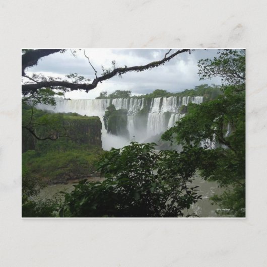 Carte Postale Les chutes d'Iguaçu Argentine (Devant)