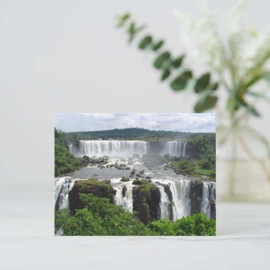 Carte Postale Les chutes d'Iguazu (Debout devant)