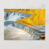 Carte Postale Les chutes d'obligations reflètent les couleurs d' (Devant)