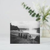 Carte Postale Les Chutes du Niagara ~ 1853 (Debout devant)