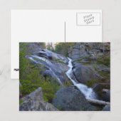 Carte Postale Les chutes Ella dans le parc national Sequoia (Devant / Derrière)