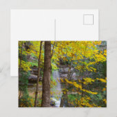 Carte Postale Les chutes Munising à Fall, Munising, Michigan (Devant / Derrière)