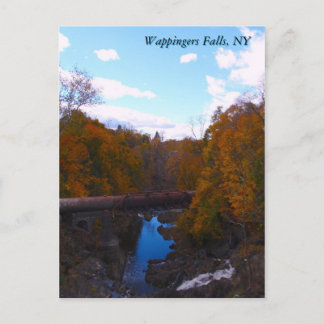 Carte Postale Les chutes Wappingers à l'automne