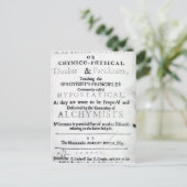 Carte Postale 'Les Chymistes sceptiques' (Debout devant)