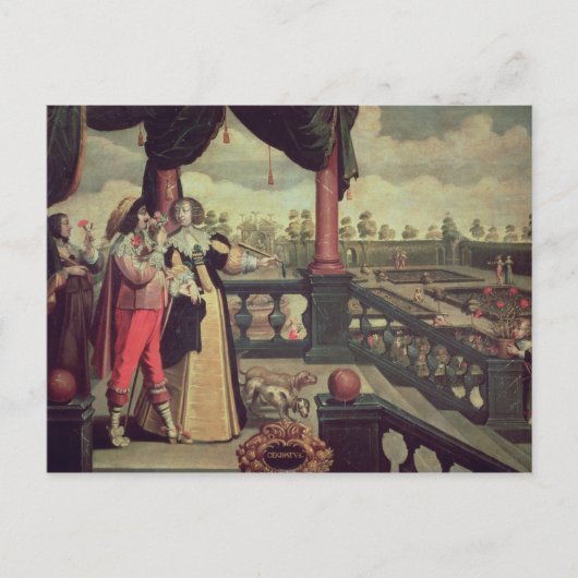 Carte Postale Les cinq sens - Odeur (Devant)