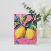 Carte Postale Les citrons (Debout devant)