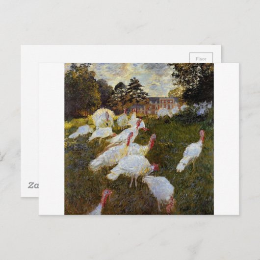 Carte Postale Les clés de Claude Monet (Devant / Derrière)