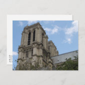 Carte Postale Les clochers de la cathédrale Notre-Dame, Paris (Devant / Derrière)