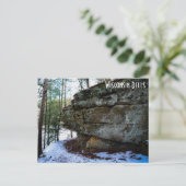 Carte Postale Les cloches du Wisconsin en hiver (Debout devant)