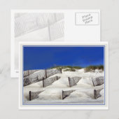 Carte Postale Les clôtures de sable (Devant / Derrière)