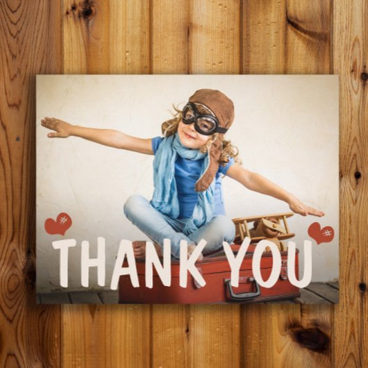 Carte Postale Les coeurs de Merci de l'enfant