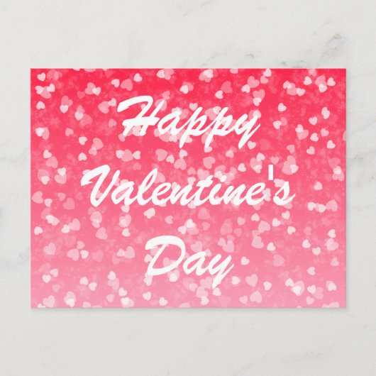 Carte Postale Les Coeurs et l'Amour de Valentine (Devant)