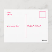 Carte Postale Les Coeurs et l'Amour de Valentine (Dos)