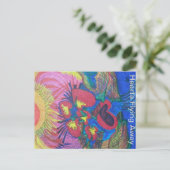 Carte Postale Les coeurs s'envolent (Debout devant)