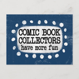 Carte Postale Les Collectionneurs De Livres Comiques Ont Plus De