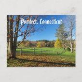 Carte Postale Les collines d'automne (Devant)