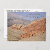 Carte Postale Les collines de Calico (Devant / Derrière)