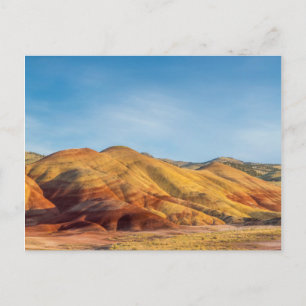 Carte Postale Les collines peintes dans les lits de fossiles de 