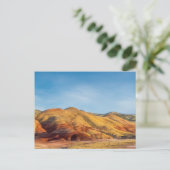 Carte Postale Les collines peintes dans les lits de fossiles de (Debout devant)