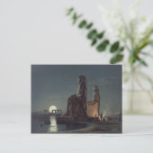 Carte Postale Les Colonnes de Memnon, Thèbes, l'un des 24 illust (Debout devant)