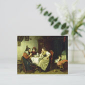 Carte Postale Les commérages, 1887 (Debout devant)