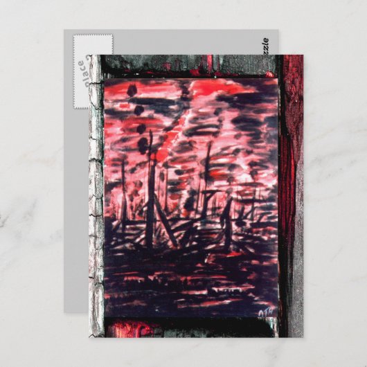 Carte Postale Les conséquences (Devant / Derrière)