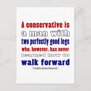 Carte Postale Les conservateurs définis par FDR