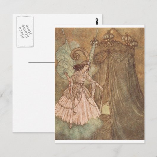Carte Postale Les contes de fées de Dulac (Devant / Derrière)