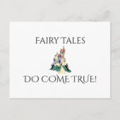 Carte Postale Les contes de fées deviennent réalité (Devant)