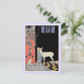 Carte Postale Les contes de fées français : Blondine et Bonne-Bi (Debout devant)