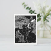 Carte Postale Les contes de Poe sur le mystère et l'imagination (Debout devant)